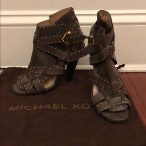 Cage heels made in Italy